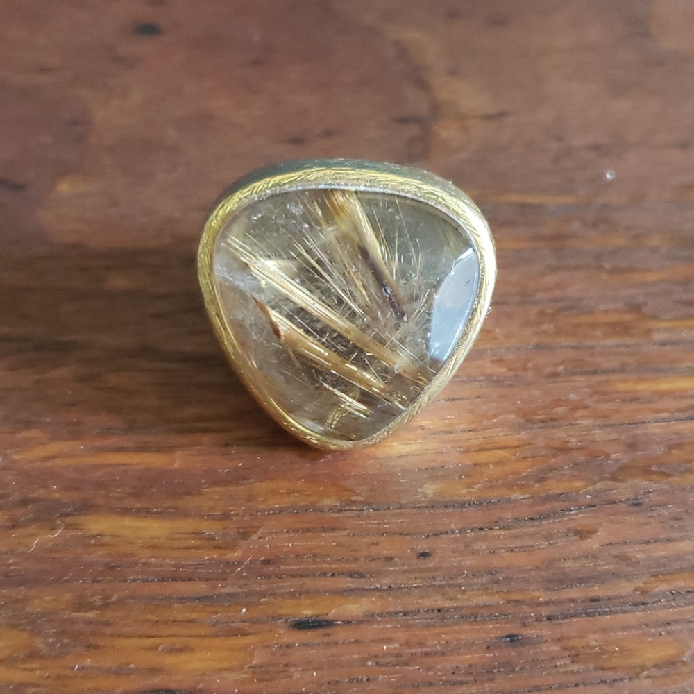 Crystal Statement Ring - image 4